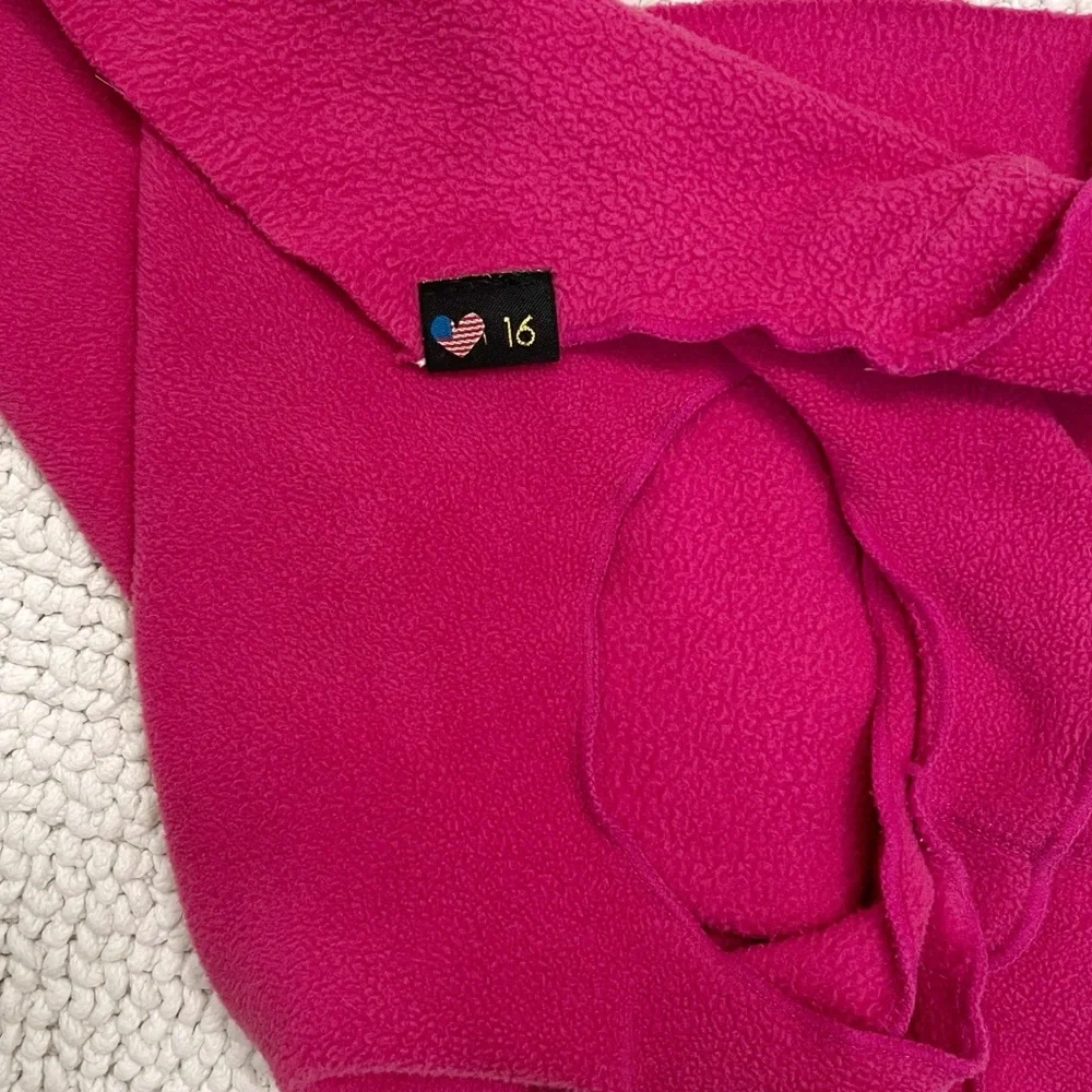 Goldpaw Series - Stretch Fleece Sleeveless Dog Tank Top | Hot Pink, Size 16